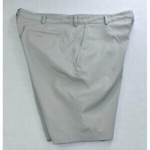 Nike Golf Men's Shorts Size 40 Performance Beige Chino Flat Front